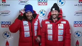 Highlights 2 men Bob La Plagne World cup 2 [upl. by Aysahc]