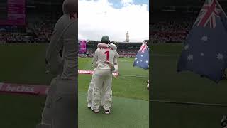 David Warners final walk in Test cricket at the SCG foxcricket [upl. by Notgnirrac]