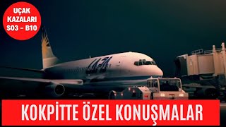 UÇAK KAZALARI 3SEZON  10BÖLÜM I KOKPİTTE ÖZEL KONUŞMALAR I Türkçe Dublaj Belgesel [upl. by Tyra]