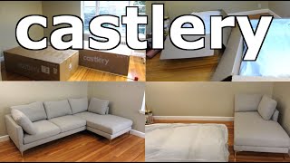 Castlery Furniture  Assembly  Delivery  Unboxing  Review  Internet Furniture Purchase [upl. by Golda911]