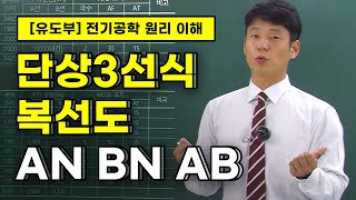 단상3선식 복선도 AN BN AB [upl. by Oribella871]