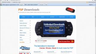 How To Download PSP Games without custom firmware [upl. by Eirelav]