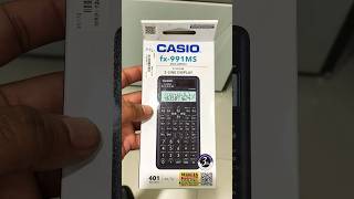 Casio calculator model fx991ms casio casiocalculator [upl. by Magulac]