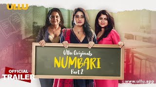 Numbari  Part  02  Official Trailer  Ullu Originals  Releasing On  06th September [upl. by Nylodam]