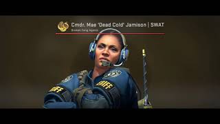 CSGO SWAT Cmdr Mae Dead Cold Jamison Sounds DL [upl. by Ikkim]