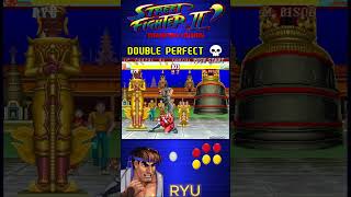 RYU DOUBLE PERFECT retrogaming streetfigther arcade sf2 ryu [upl. by Eusadnilem]