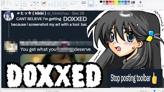 Anime Artist DOXXED For Using MS Paint [upl. by Nwonknu]