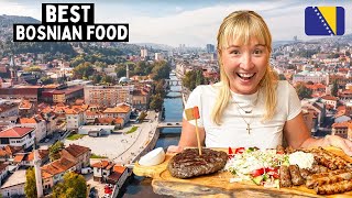 Ultimate Bosnian Food Tour SARAJEVO 🇧🇦 Must Eat Bosnia amp Herzegovina [upl. by Kakalina]