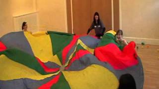 Parachute children games  Sharks parachute [upl. by Zeta]