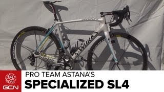 Vincenzo Nibalis Astana Specialized Tarmac SL4  Pro Bike [upl. by Inglis955]