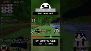 💀 WolfTested was blown up by Creeper [upl. by Oscar290]