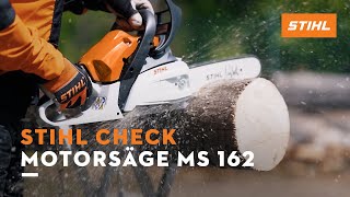 STIHL Check  Motorsäge MS 162 [upl. by Lletnuahs]