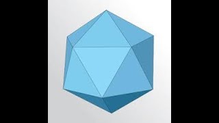 Making of icosahedron in solidedge [upl. by Holds803]