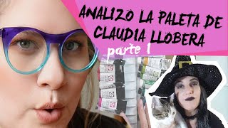 ANALIZO LA PALETA DE CLAUDIA LLOBERA [upl. by Mixie]