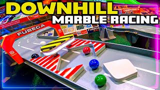 Marble Race Marble Survival 6 E1  Marble Racing Downhill [upl. by Gaile833]