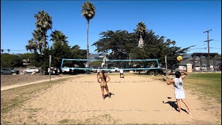 Isla Vista Beach Volleyball 1022 [upl. by Yelsiap]