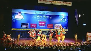 UTTAR PRADESH FOLK DANCE KARMA NYF 2023 [upl. by Akemahc]