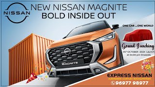 New Nissan Magnite Facelift 2024 Grand launch In Vijayawada branch 05th October2024 [upl. by Lil135]