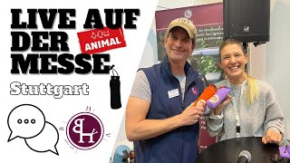 Dummytraining  live Interview BHV auf der animal Messe Stuttgart Arne Winkler amp Veronika Rothe [upl. by Hsima]