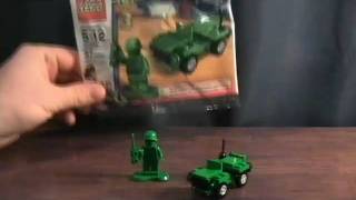 Lego Toy Story 3 Army man mini pack review [upl. by Rollin305]