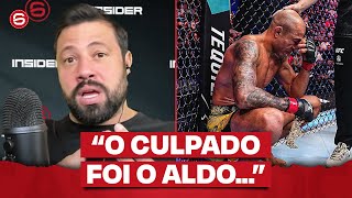 SOBRE A LAMENTÁVEL DERROTA DE JOSÉ ALDO NO UFC 307 Cortes do Sexto Round [upl. by Vanda]