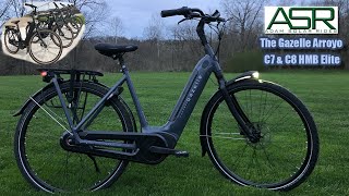 Gazelle Arroyo C7 amp C8 HMB Elite Review and Comparison The most comfortable eBikes available [upl. by Ruthy443]