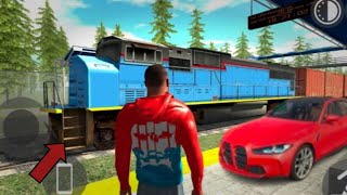 New Train cheat code in Indian bike driving 3D new update 😱 BMW new update secret cheat code [upl. by Emlin]