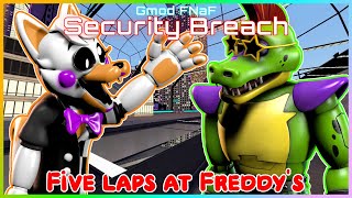 Five Laps at Freddys  Security Breach S2E8  Gmod FNaF [upl. by Johns]