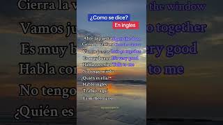 Palabras en ingles ingles inglesfacil inglesrapido inglesonline inglesamericano [upl. by Cogan86]