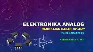 Analisis Rangkaian Dasar Opamp [upl. by Nadine]