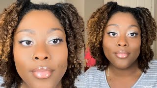 Soft Gold makeup Grwm [upl. by Anole]