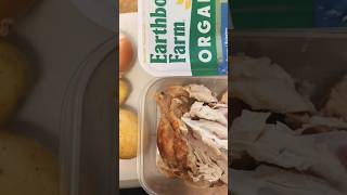 Quick leftover rosted chicken lunch that comes together in 10 minutes  Healthy and satisfying [upl. by Eelrefinnej]