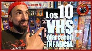 Los 10 VHS que marcaron mi INFANCIA  coleccionismo nostálgico 😊🤗 [upl. by Gaulin]