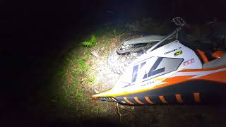 Hard time riding the ktm Enduro Fermont night ride July 2023 [upl. by Bronk]