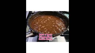 EASIEST ONION GRAVY EVER chefarchiepie [upl. by Varhol961]