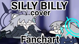 400Subspecial SILLY BILLY  shiroko terror and shiroko cover fanchartJOKE [upl. by Idalia]