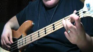 ZZ Top Sharp Dressed Man Bass Cover With Notes amp Tablature [upl. by Metah]