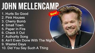 John Mellencamp 2022 Full Album  Greatest Hits  Hurts So Good Pink Houses Cherry BombSmall Town [upl. by Bryanty]