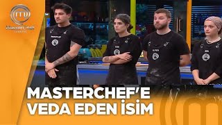 Masterchef Türkiye Veda Eden İsim Belli Oldu [upl. by Nicolle]