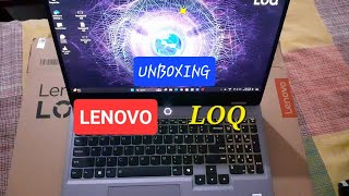 Lenovo LOQ Unboxing 🔥  i5 13th generation rtx3050  UnboxGamingOfficial lenovo gaminglaptop [upl. by Krissie]