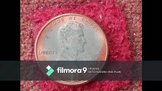 LINCOLN ZINC PENNY UNPLATED PLANCET ERROR [upl. by Aneram]