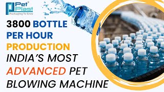 3800 Bottle Per Hour Plastic Bottle manufacturing Machine with Multi Servo  PET Blowing Machine [upl. by Ardried]