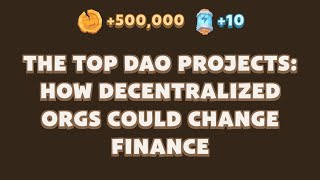 The Top DAO Projects How Decentralized Orgs Could Change Finance  MemeFi New Video Code Today [upl. by Binny165]