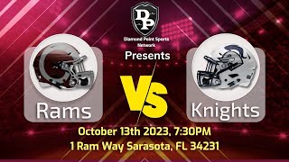 Riverview Rams vs Clearwater Knights Livestream 2023 Football Season [upl. by Cly]