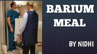 BARIUM MEAL IN HINDI  BARIUM MEAL TEST [upl. by Suriaj]