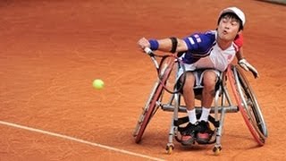 Wheelchair tennis highlights  London 2012 Paralympic Games [upl. by Namwob]