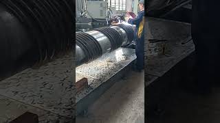 Spiral welding process of roller inner liner infddjwellcn whatsapp861506226208 [upl. by Yks]