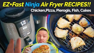 Get it Fast EZ AF100C Ninja Air Fryer Recipes  PierogiPizzaChickenFish  Best Air Fryer Review [upl. by Ewell]