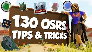 130 OSRS Tips amp Tricks 2024 [upl. by Huntington918]