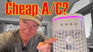 Portable Air Conditioner Swamp Cooler Test [upl. by Norel581]